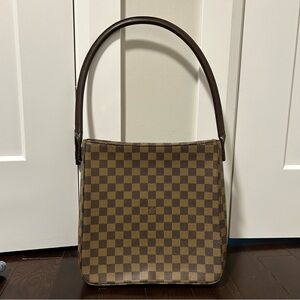 Checkerboard Print Purse